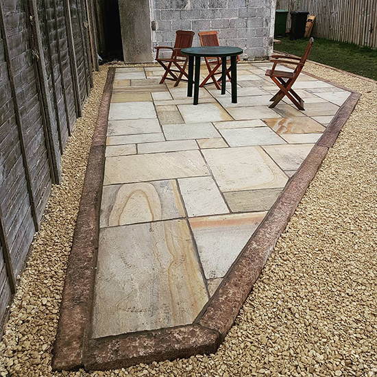 Indian Sandstone Patio